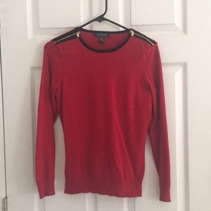 Ralph Lauren red sweater
